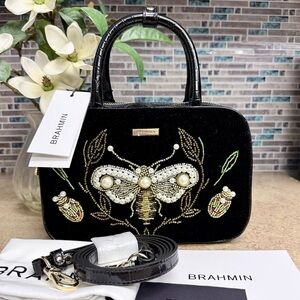 NWT Brahmin Mara Attenborough beaded purse